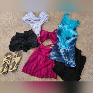 Women’s Fuchsia Cutout Dress - Unbranded